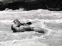With Deborah Kerr in From Here to Eternity (1953)