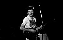 Santana performing in Hamburg, November 1973