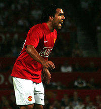 Tévez with Manchester United