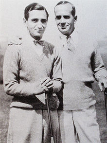 With Irving Berlin, circa 1927