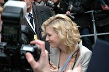 Blanchett at the Berlin International Film Festival, 2005.