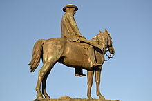 Statue of Rhodes in Kimberley