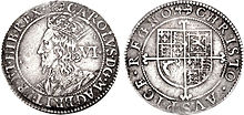 Sixpence of Charles I