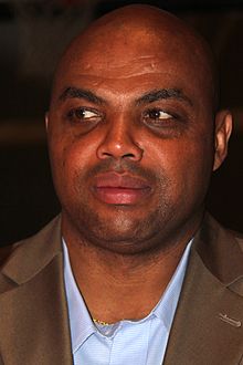 Barkley at the 2010 NBA Hall of Fame induction.