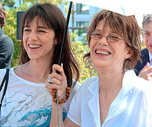 Gainsbourg with her mother Jane Birkin in 2011.