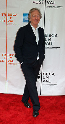 Rickman at the 2007 Tribeca Film Festival