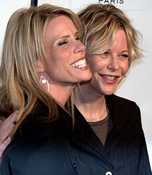 Hines and Meg Ryan at the premiere of Serious Moonlight, Hines' directorial debut