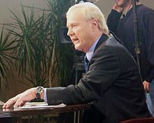 Matthews during a special edition of Hardball
