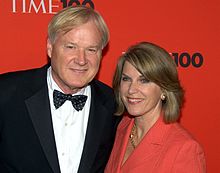 Matthews and his wife Kathleen at the 2010 Time 100 Gala.
