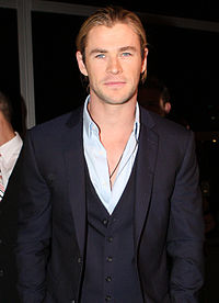 Hemsworth at the Snow White and the Huntsman premiere, Sydney in June 2012