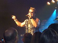 Chris Jericho live with Fozzy at the Kleine Klub (Saarbrücken)