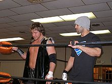 Sabin (left) and Sonjay Dutt (right) at a Chikara event in 2007.