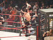 Sabin as IWGP Junior Heavyweight Tag Team Champion.