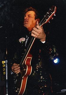 Chris Isaak onstage in Berkeley, California - 1986