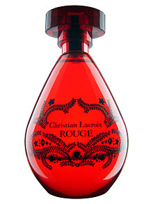 Christian Lacroix Rouge, a perfume created by Lacroix exclusively for Avon Products.