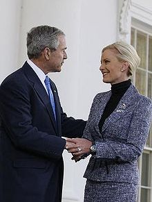 Visiting President Bush at the White House on March 5, 2008