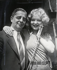 Clara Bow and her father, Robert (1931) ...