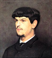 Debussy, by Marcel Baschet, 1884