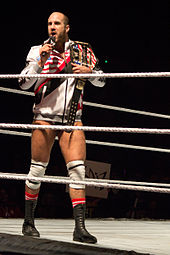 Cesaro as the United States Champion in 2013.