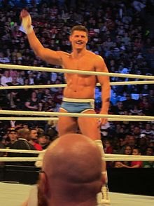After his injury, Rhodes returned with a moustache.