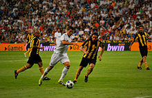 Ronaldo during a friendly game against Peñarol before the beginning of the season.