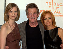 Nixon, John Hurt and Swoosie Kurtz at the premiere of An Englishman in New York.