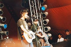 Blur at the Roskilde Festival, 1999