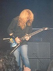 Dave Mustaine at a Gigantour show in Orlando, FL.