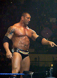 Batista at a Smackdown! live event.