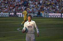 Beckham's last season in Real Madrid