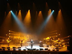 Gilmour in performance, Frankfurt 2006