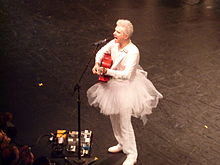 Byrne at London's Royal Festival Hall in April 2009.