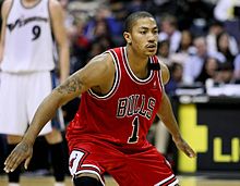 Derrick Rose during his rookie season.