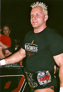 McGuinness as the ROH Pure Champion.