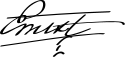 Ernest Augustus I of Hanover signature