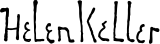 Helen Keller signature