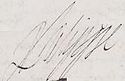 Philippe I, Duke of Orléans signature