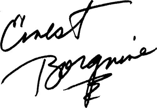 Ernest Borgnine Signature