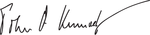 John F. Kennedy Signature