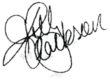 Kelly Clarkson Signature