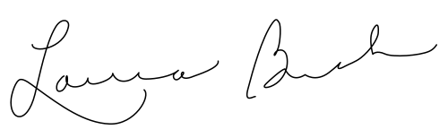 Laura Bush Signature