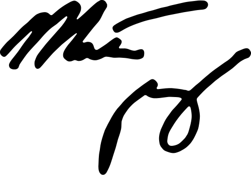 Matthew Perry Signature