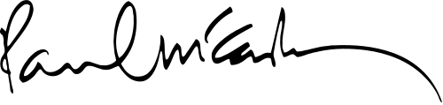 Paul McCartney Signature