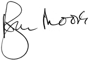 Roger Moore Signature