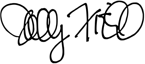 Sally Field Signature