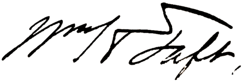 William Howard Taft Signature