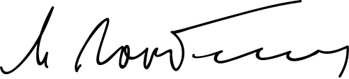 Михаил Сергеевич Горбачёв Signature