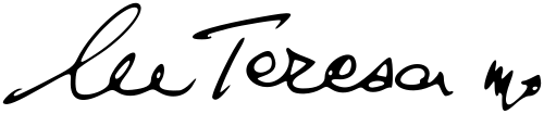 Mother Teresa Signature