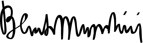 Benito Mussolini Signature